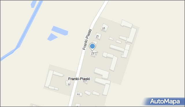 Franki-Piaski, Franki-Piaski, 13, mapa Franki-Piaski