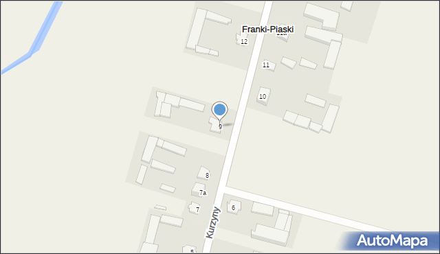 Franki-Piaski, Franki-Piaski, 9, mapa Franki-Piaski