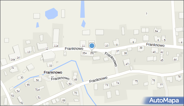 Franknowo, Franknowo, 35c, mapa Franknowo