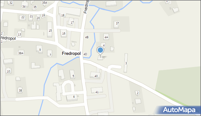 Fredropol, Fredropol, 3, mapa Fredropol