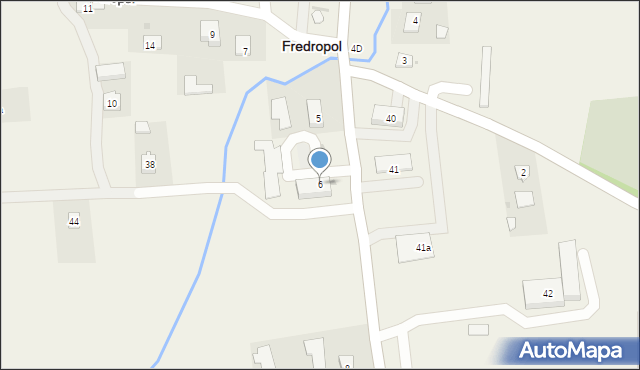 Fredropol, Fredropol, 6, mapa Fredropol