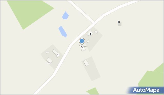 Frydrychowo, Frydrychowo, 5a, mapa Frydrychowo