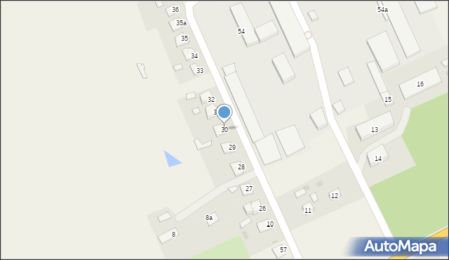 Frydrychowo, Frydrychowo, 30, mapa Frydrychowo