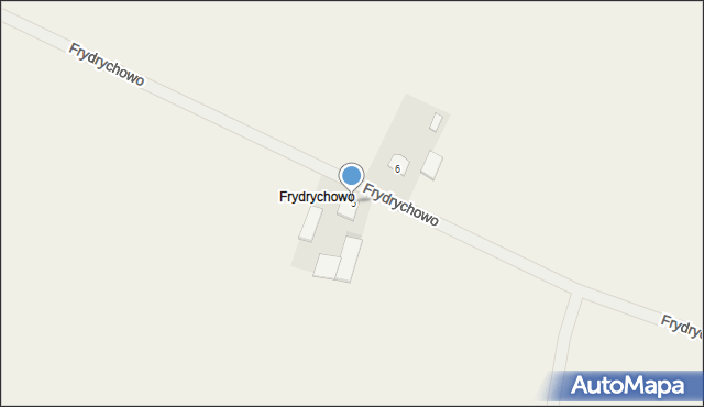 Frydrychowo, Frydrychowo, 5, mapa Frydrychowo