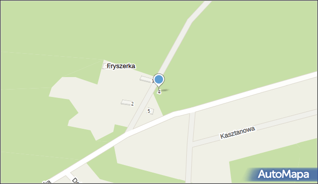 Fryszerka, Fryszerka, 4, mapa Fryszerka