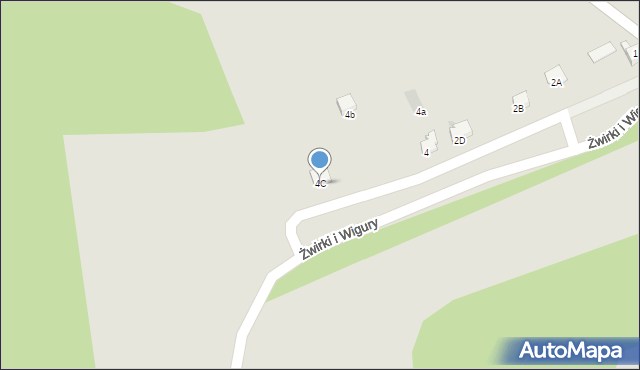 Jastrzębie-Zdrój, Franciszka Żwirki i Stanisława Wigury, 4C, mapa Jastrzębie-Zdrój