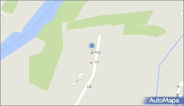 Tomaszów Mazowiecki, Frycza-Modrzewskiego Andrzeja, 9b, mapa Tomaszów Mazowiecki