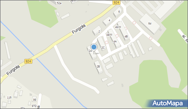 Czerwionka-Leszczyny, Furgoła, 2a/I, mapa Czerwionka-Leszczyny