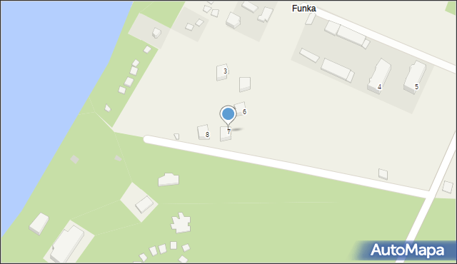 Funka, Funka, 7, mapa Funka