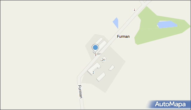 Furman, Furman, 1, mapa Furman