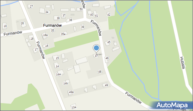 Furmanów, Furmanów, 47, mapa Furmanów