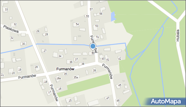 Furmanów, Furmanów, 50, mapa Furmanów