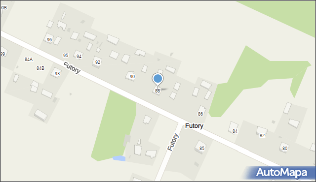 Futory, Futory, 88, mapa Futory