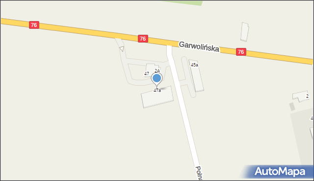 Borowie, Garwolińska, 47a, mapa Borowie