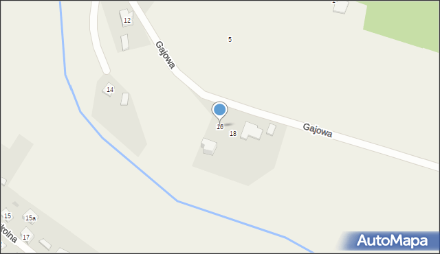 Bytonia, Gajowa, 16, mapa Bytonia