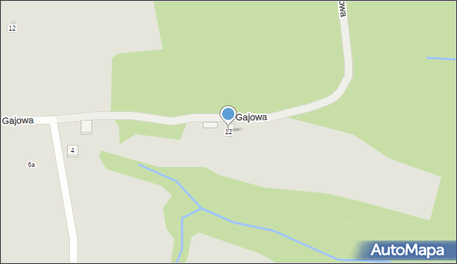 Ciężkowice, Gajowa, 12, mapa Ciężkowice