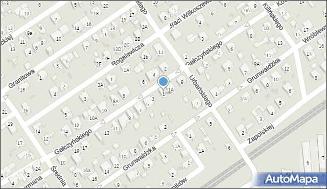 Dąbrowa Górnicza, Gałczyńskiego Konstantego Ildefonsa, 1, mapa Dąbrowa Górnicza