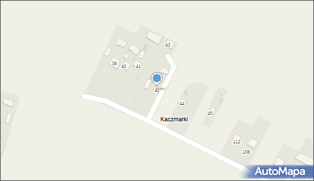 Gabułtów, Gabułtów, 42, mapa Gabułtów