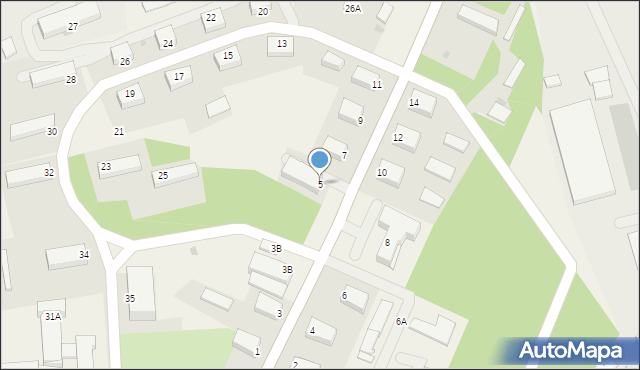 Gacki-Osiedle, Gacki-Osiedle, 5, mapa Gacki-Osiedle