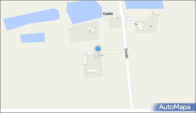 Gadki, Gadki, 2, mapa Gadki