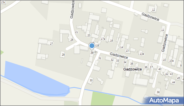 Gadzowice, Gadzowice, 29, mapa Gadzowice