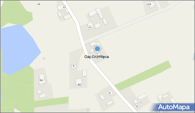 Gaj-Grzmięca, Gaj-Grzmięca, 7, mapa Gaj-Grzmięca