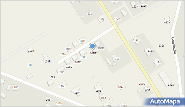Gaj Mały, Gaj Mały, 108F, mapa Gaj Mały