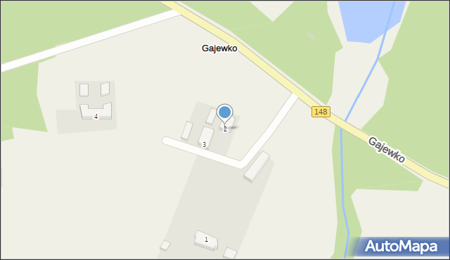 Gajewko, Gajewko, 2, mapa Gajewko