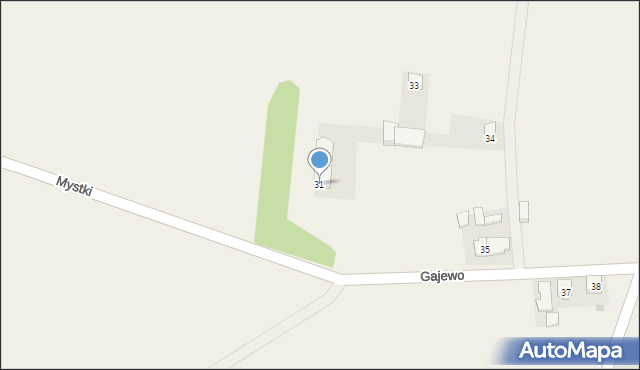 Gajewo, Gajewo, 31, mapa Gajewo