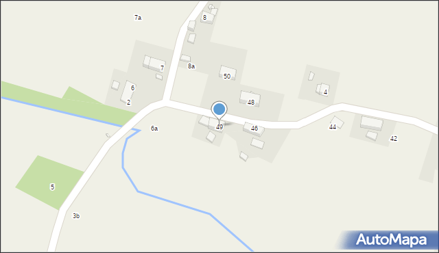 Gajówka, Gajówka, 49, mapa Gajówka