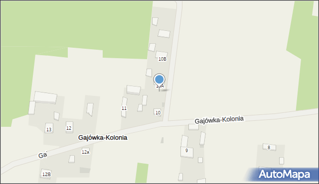 Gajówka-Kolonia, Gajówka-Kolonia, 10C, mapa Gajówka-Kolonia