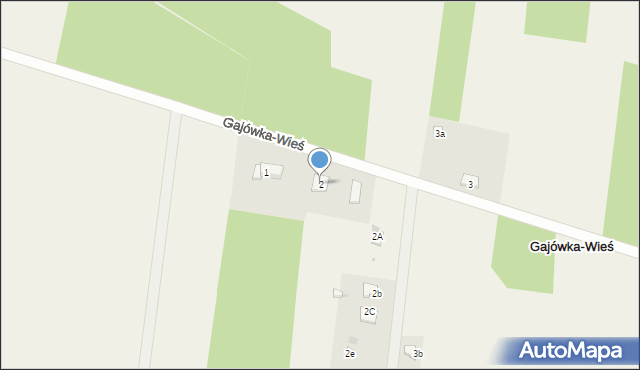 Gajówka-Wieś, Gajówka-Wieś, 2, mapa Gajówka-Wieś