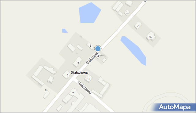 Gałczewo, Gałczewo, 4, mapa Gałczewo