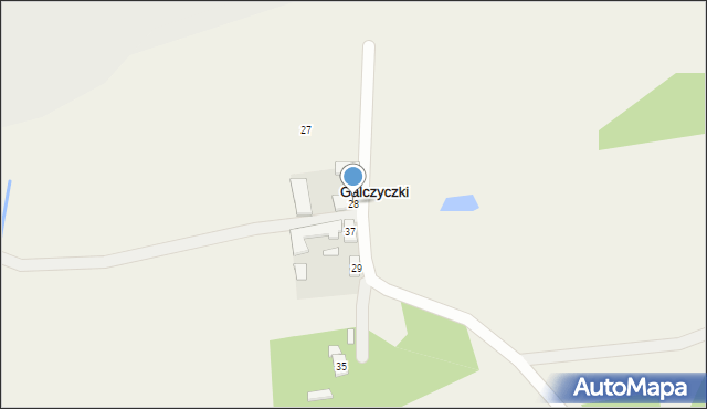 Galczyce, Galczyce, 28, mapa Galczyce