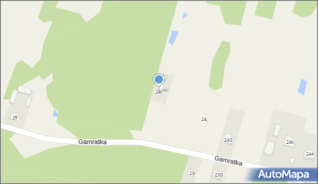 Gamratka, Gamratka, 24c, mapa Gamratka