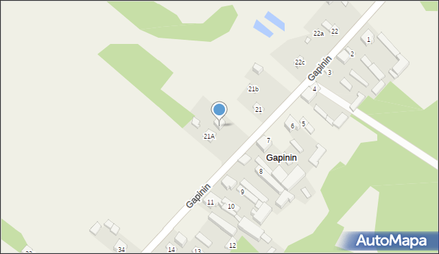 Gapinin, Gapinin, 21C, mapa Gapinin