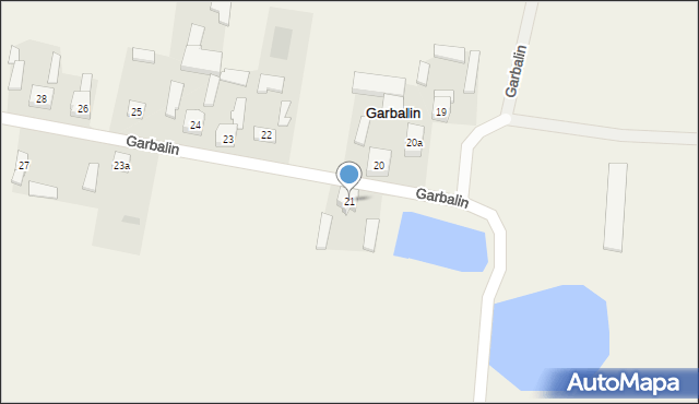 Garbalin, Garbalin, 21, mapa Garbalin