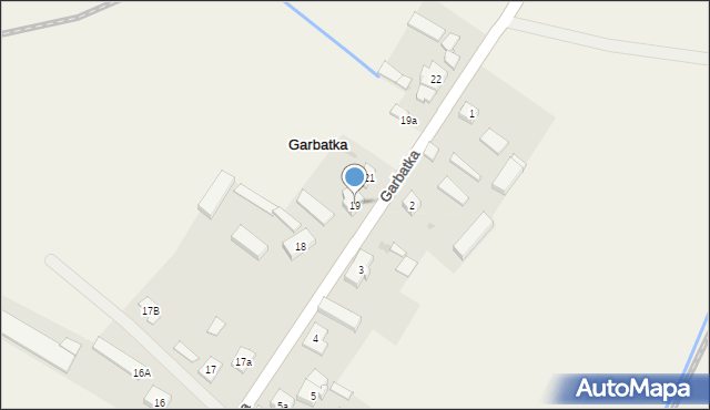 Garbatka, Garbatka, 19, mapa Garbatka