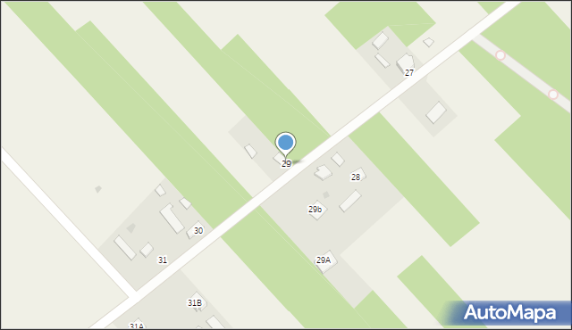 Garbatka Długa, Garbatka Długa, 29, mapa Garbatka Długa