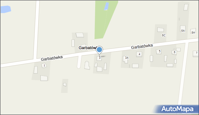 Garbatówka, Garbatówka, 3, mapa Garbatówka