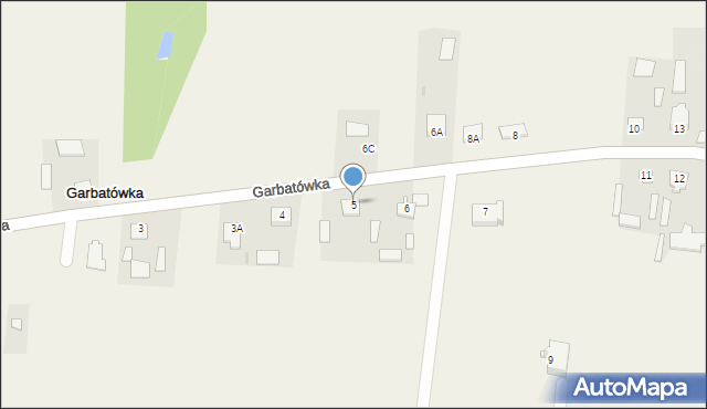 Garbatówka, Garbatówka, 5, mapa Garbatówka