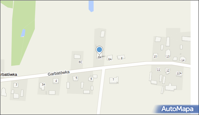 Garbatówka, Garbatówka, 6A, mapa Garbatówka