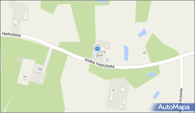 Garbatówka-Kolonia, Garbatówka-Kolonia, 17, mapa Garbatówka-Kolonia