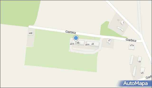 Garbicz, Garbicz, 49/4, mapa Garbicz