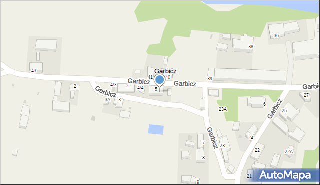 Garbicz, Garbicz, 5/3, mapa Garbicz