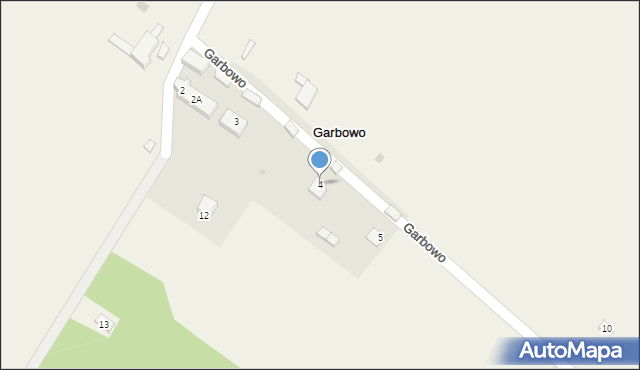 Garbowo, Garbowo, 4, mapa Garbowo