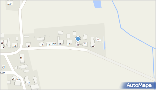 Garczegorze, Garczegorze, 19, mapa Garczegorze