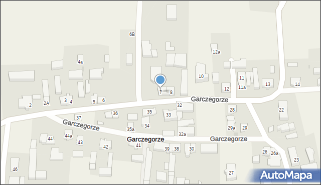 Garczegorze, Garczegorze, 7, mapa Garczegorze