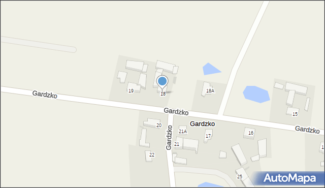 Gardzko, Gardzko, 18, mapa Gardzko