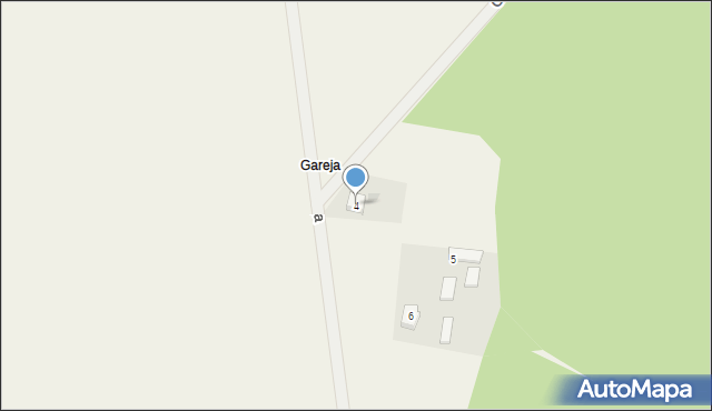 Gareja, Gareja, 4, mapa Gareja
